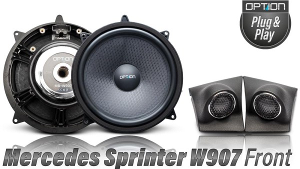Option Lautsprecher-Set für Mercedes Bemz Sprinter W907