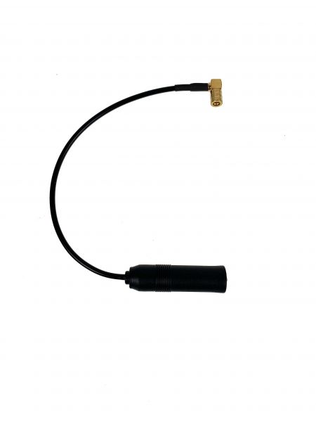 Antennenadapter DIN-Buchse (f) / SMB (m) Winkelstecker
