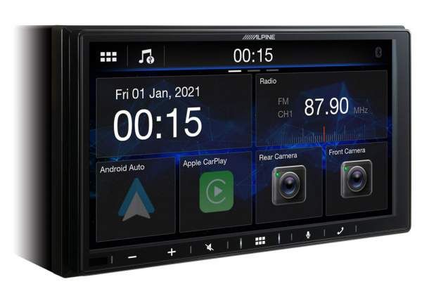 Alpine ILX-W690D Digital Media Station mit 7-Zoll Bildschirm, DAB+, Apple CarPlay und Android Auto