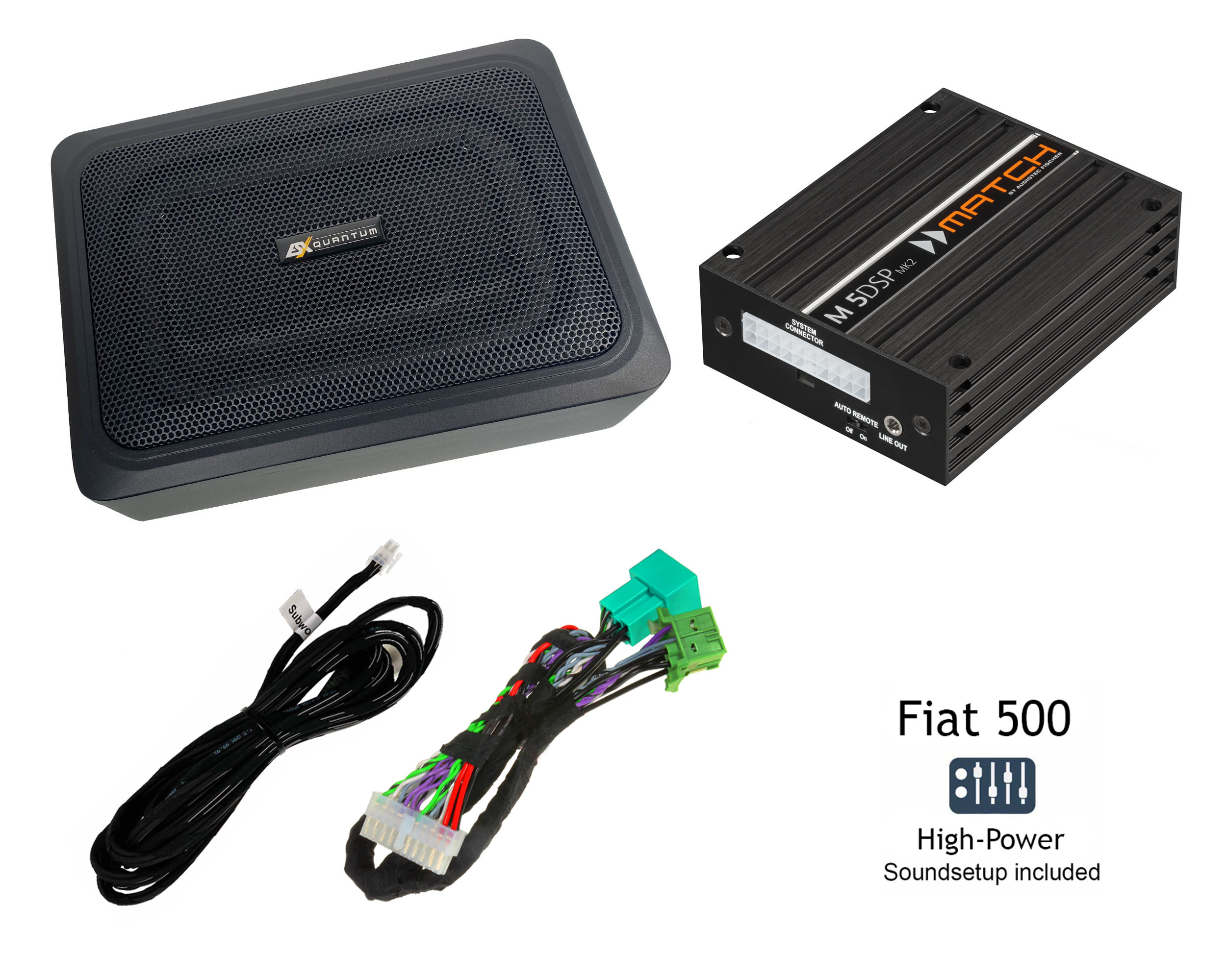Fiat 500 Lautsprecher Soundsystem nachrüsten Einbau Tipps - Auto  Lautsprecher Testsieger und Top-Marken